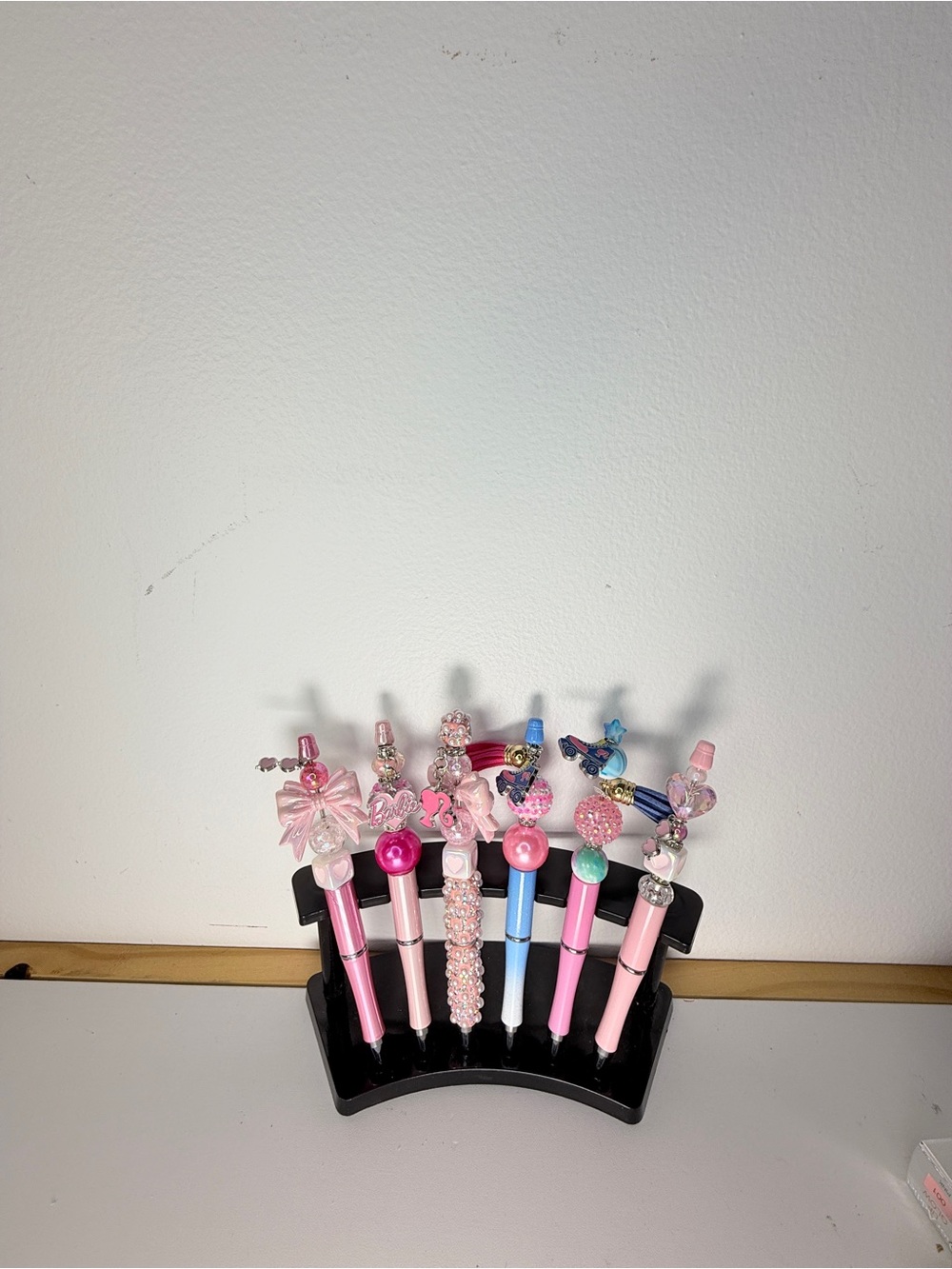 BARBIE COLLECTION Pink Decorative Girls' Charm Pens - $9 ea or 6/$50 - Picture 2 of 3
